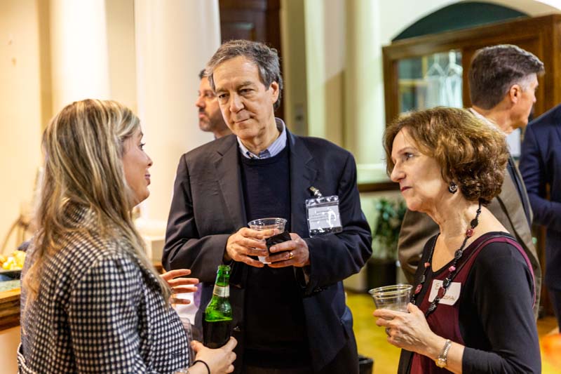 (l-r) Kristyn Dial with Robert and Emily Glicksman