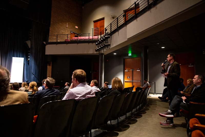 Question from the audience