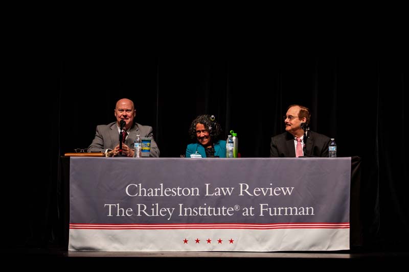(l-r) Tom Mullikin, Astrid Caldas and Harry Kelso
