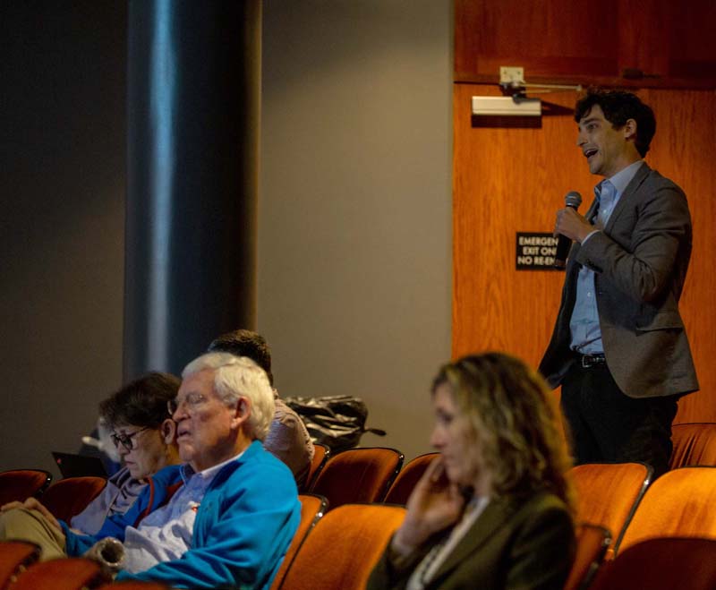 More questions from the audience