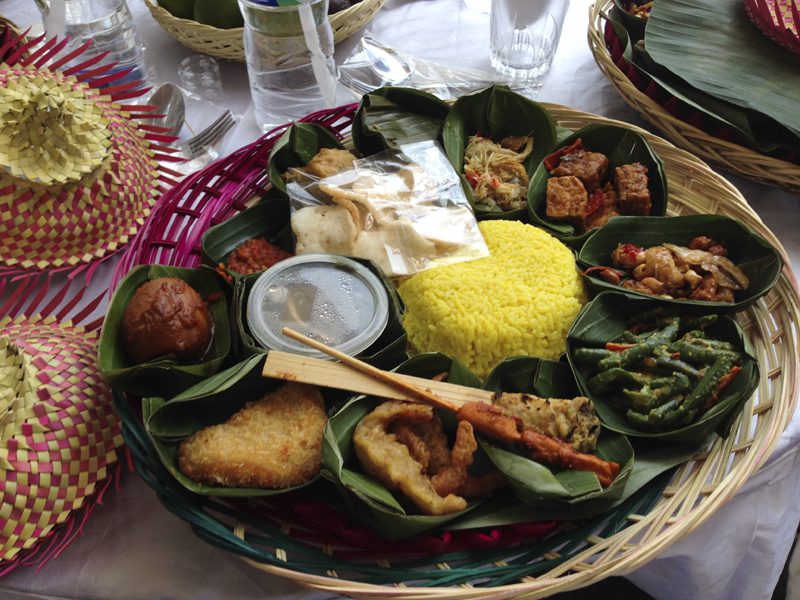 They enjoyed a delicious lunch!