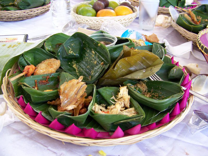 Lunch at the museum at Kamasan Village
