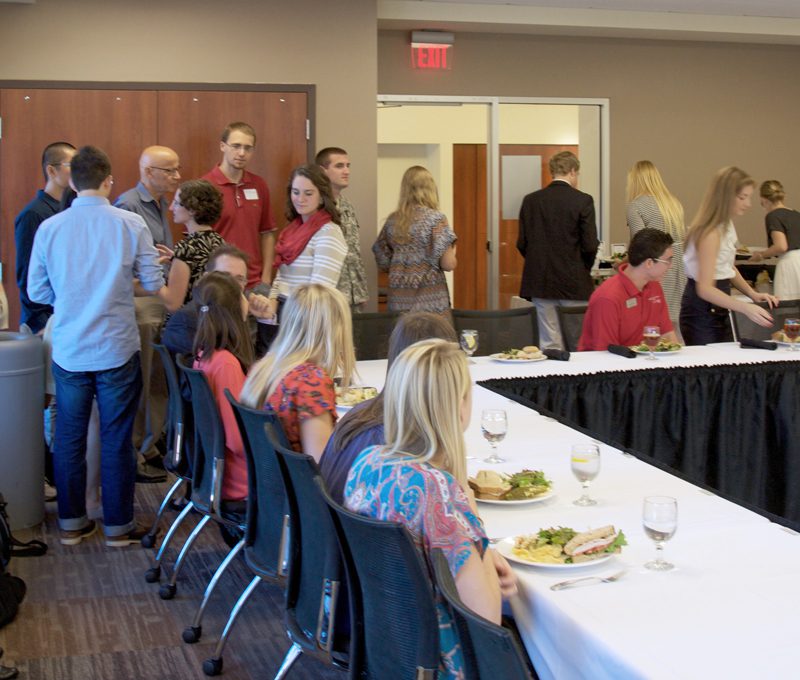 The Advance Team had the opportunity to have lunch with the China's Global Rise symposium speakers