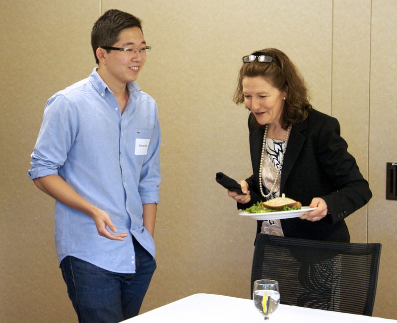 The Advance Team had the opportunity to have lunch with the China's Global Rise symposium speakers
