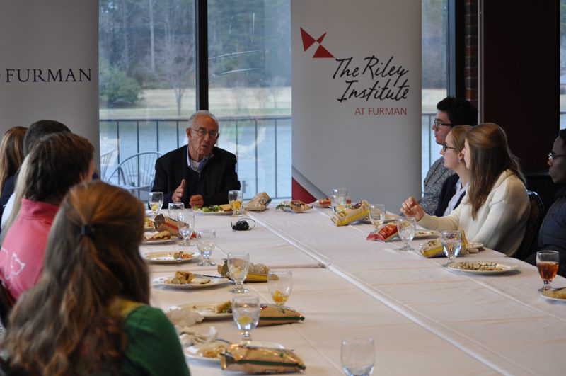 Some of the Advance Team member had the pleasure of sharing lunch with Peter Hart
