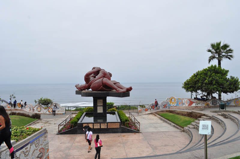 El Parque del Amor Love Park, Miraflores, Lima, Peru