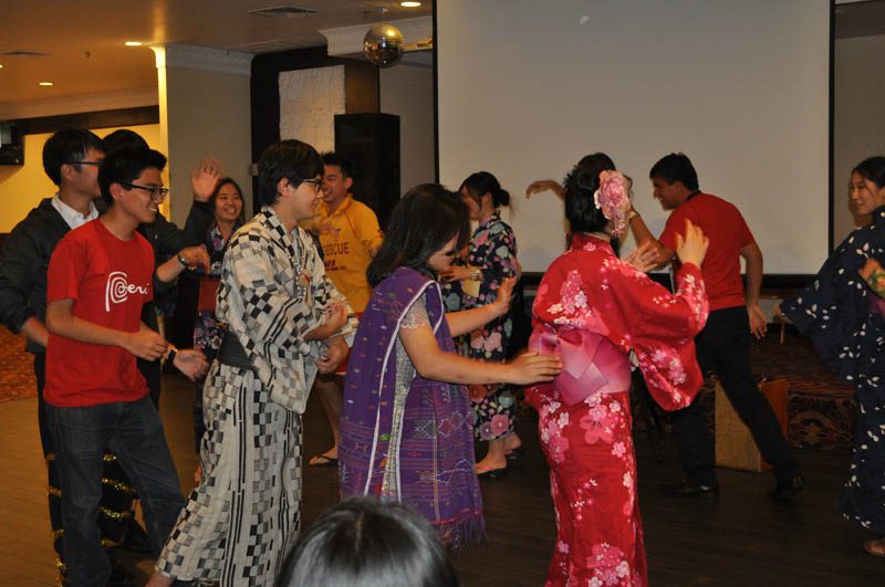 Each country represented at Voices 2016 performed a skit or presentation reflecting traditions unique to their economy
