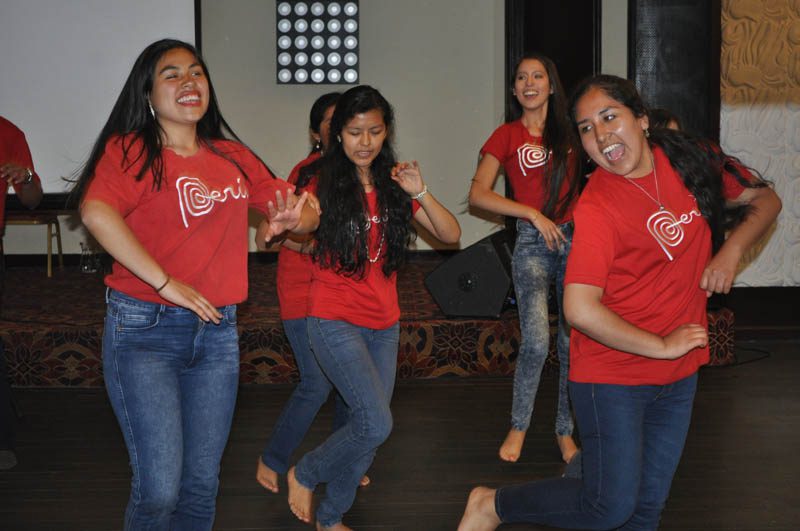 The Voices students from Peru