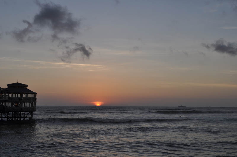Sunset on the Pacific