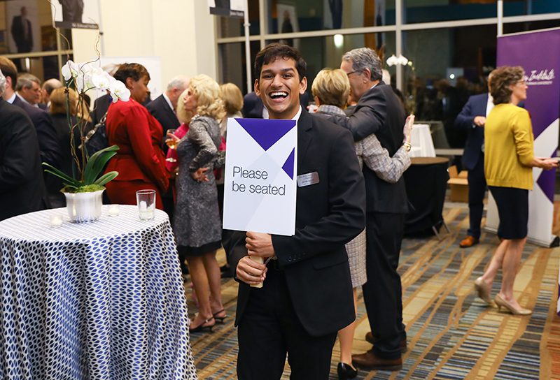 Wilkins Awards Dinner 2020: Advance Team member Johnny Aluri