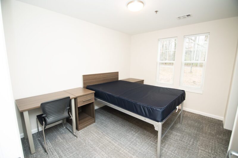 Spacious bedroom